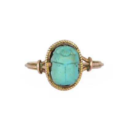Ancient Egyptian Scarab Ring