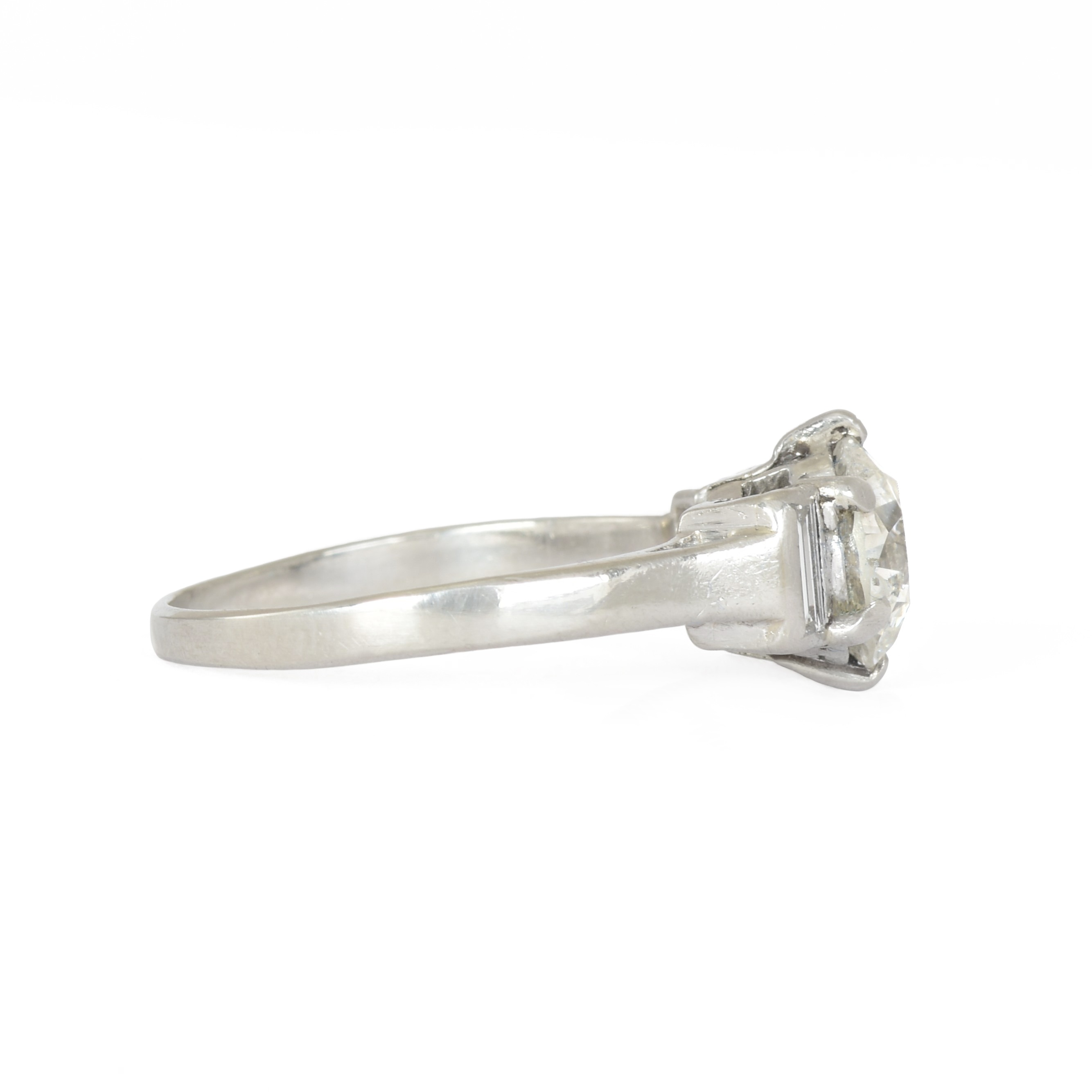 Vintage Platinum & 1.4ct Diamond Engagement Ring - Ejay Antiques
